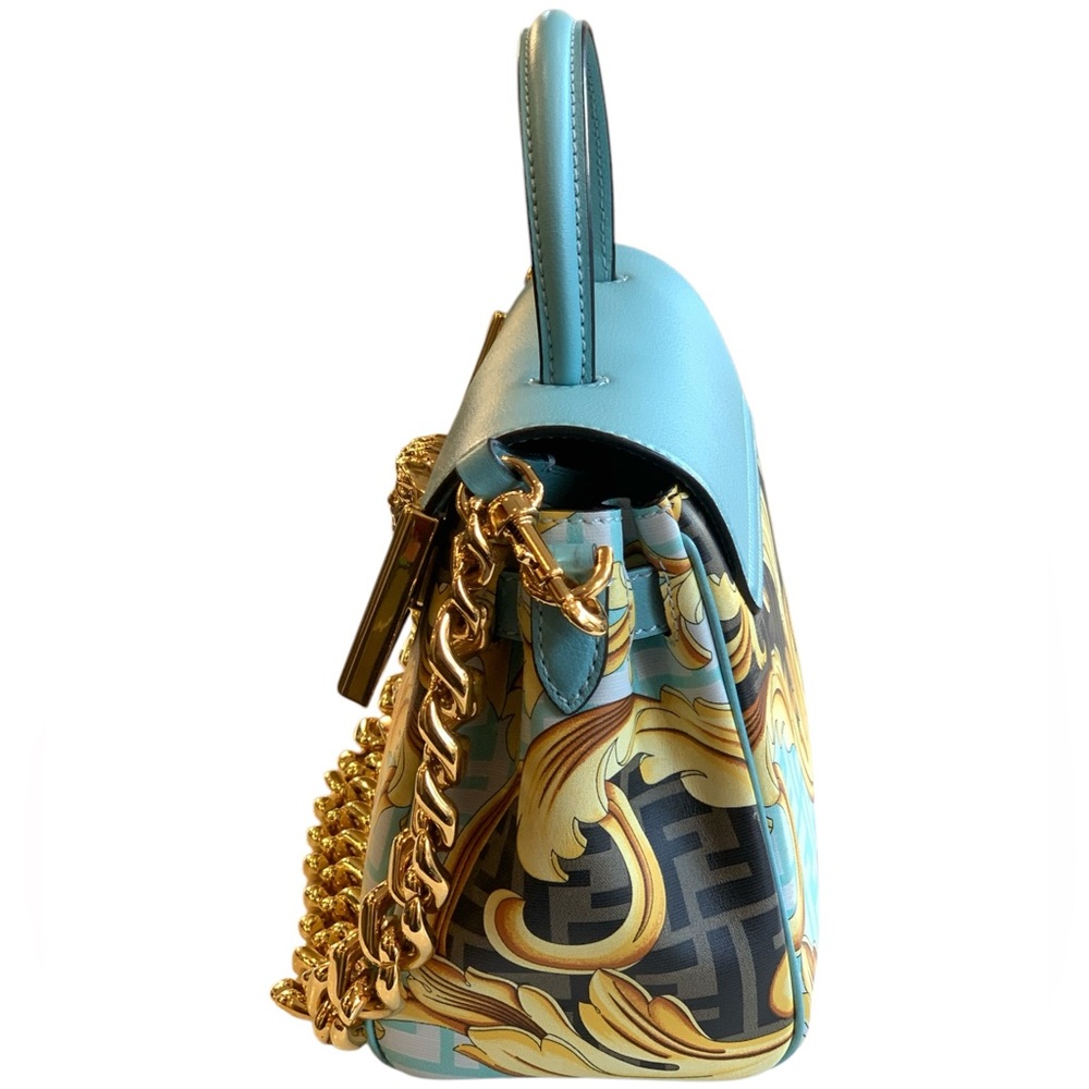 Fendi X Versace Light Blue Handbag - Picture 5 of 7